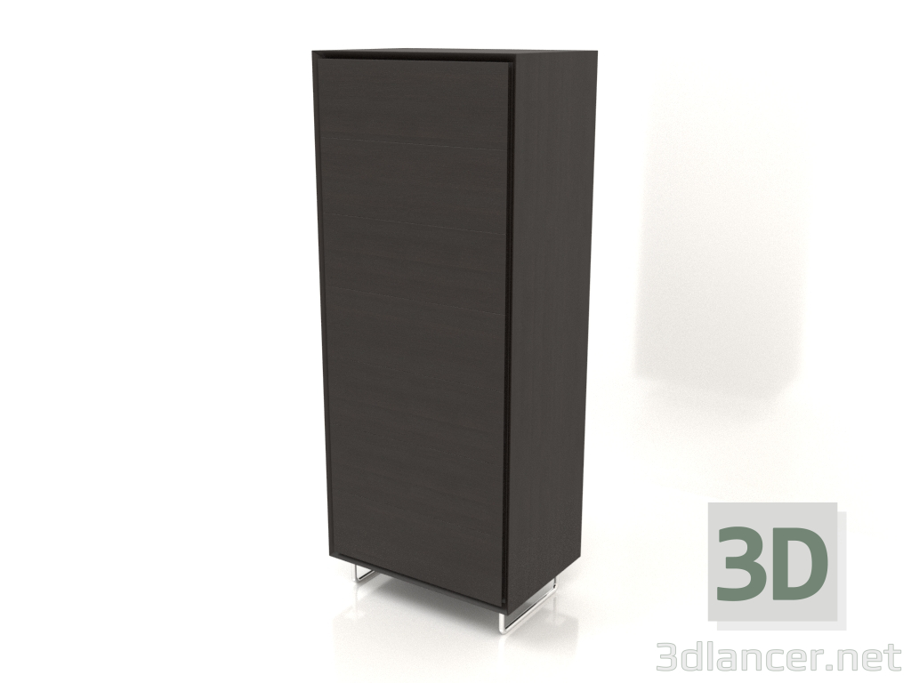 3d модель Комод TM 013 (600x400x1500, wood brown dark) – превью