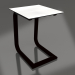 Modelo 3d Mesa lateral C (Preta) - preview