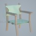 3d model silla - vista previa