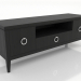 modèle 3D Meuble TV 3 1500 mm (noir RAL 9005) - preview