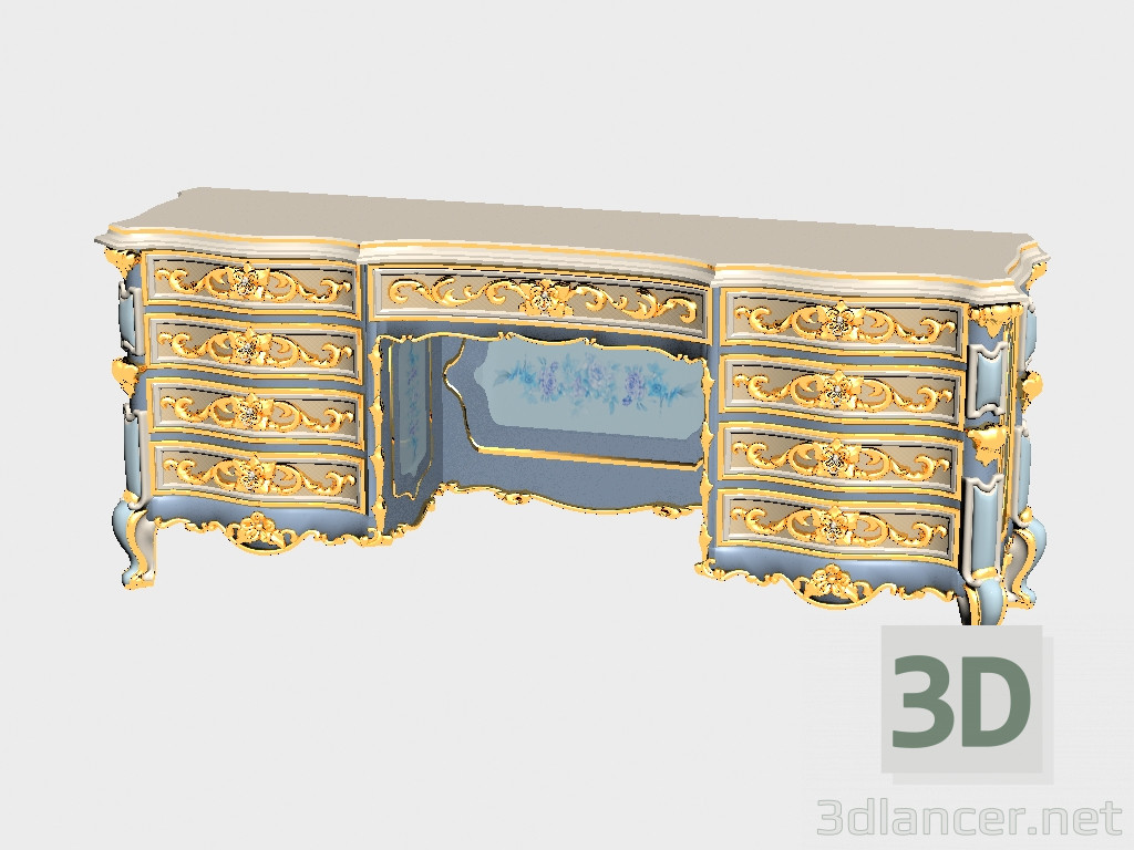 Modelo 3d Tabela de limpeza - preview