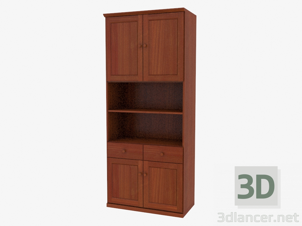 3D modeli Kitaplık (4821-18) - önizleme