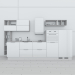 modello 3D di Cucina Duna comprare - rendering