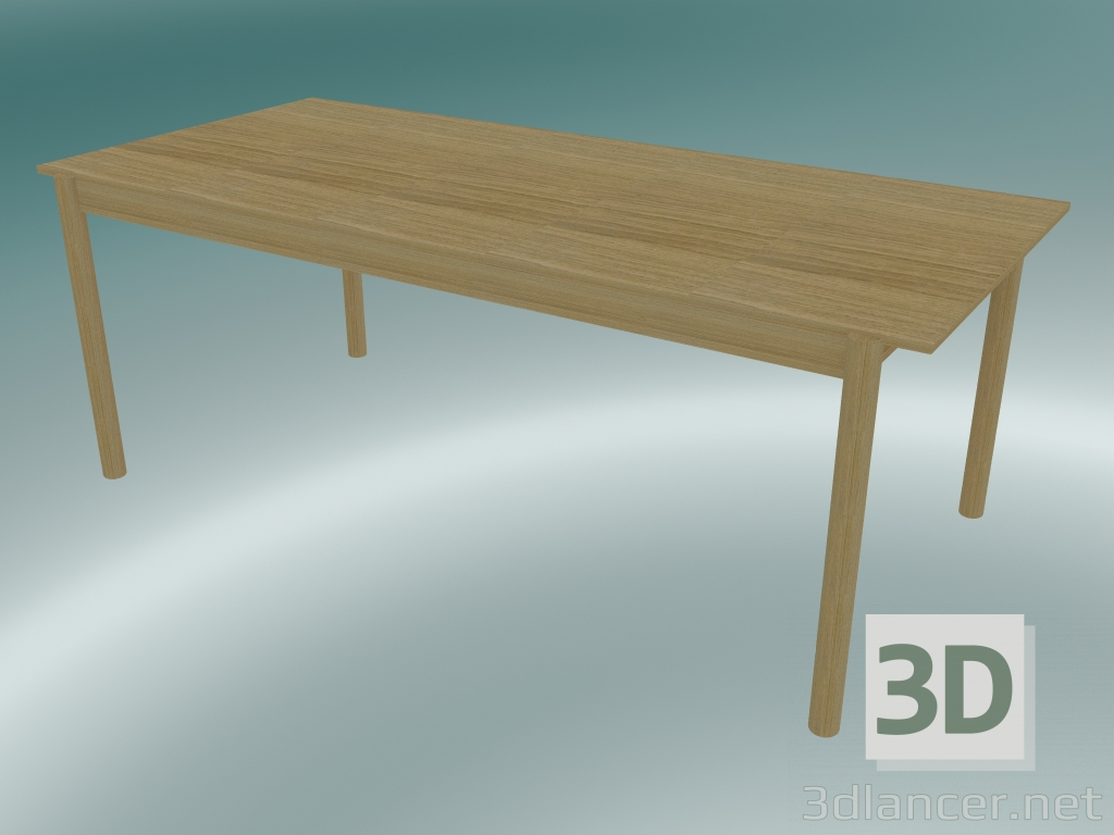 Modelo 3d Madeira Linear para Mesa (200х90 cm) - preview