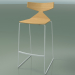 3d model Stackable bar stool 3704 (Natural oak, V12) - preview