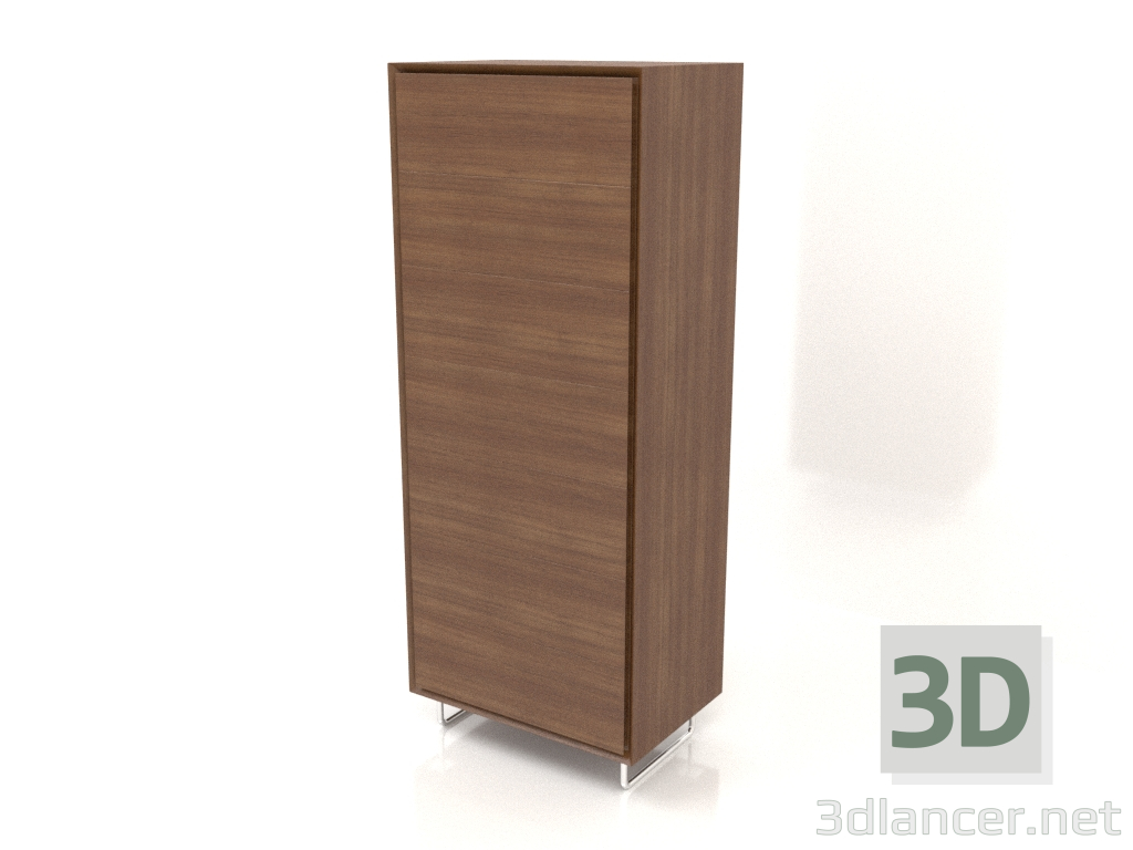 Modelo 3d Cômoda TM 013 (600x400x1500, madeira marrom claro) - preview