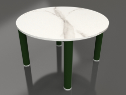 Coffee table D 60 (Bottle green, DEKTON Aura)