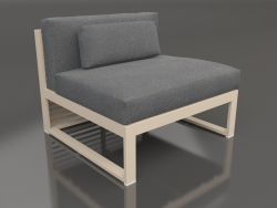 Modular sofa, section 3 (Sand)