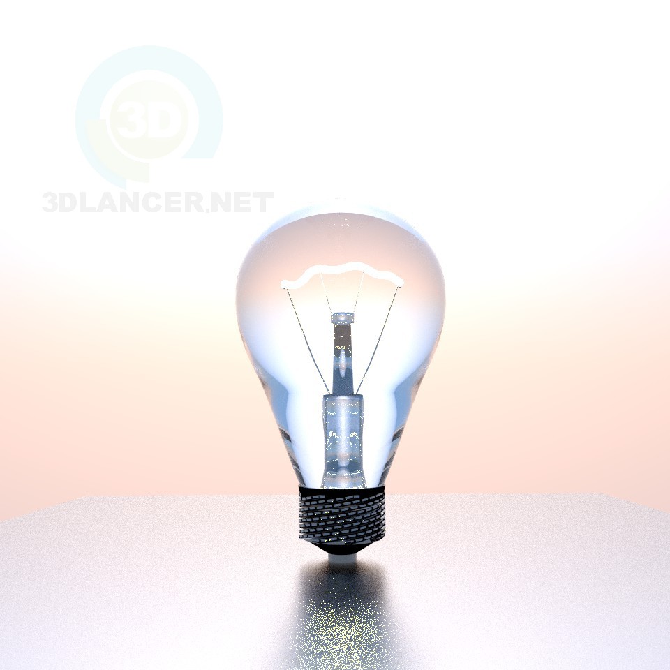 modello 3D Lampada - anteprima