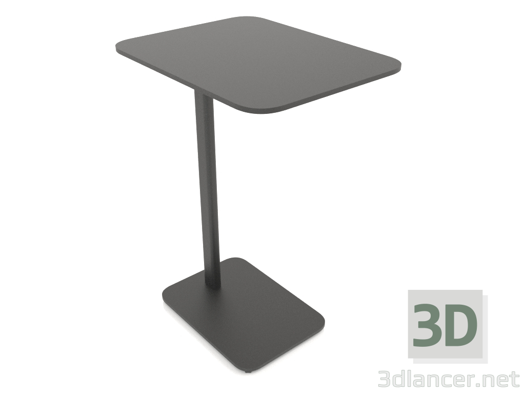 modello 3D Comodino rettangolare MONO (parallelo alla base, 35x45x65) - anteprima