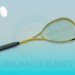 3d model Tennis racket - preview