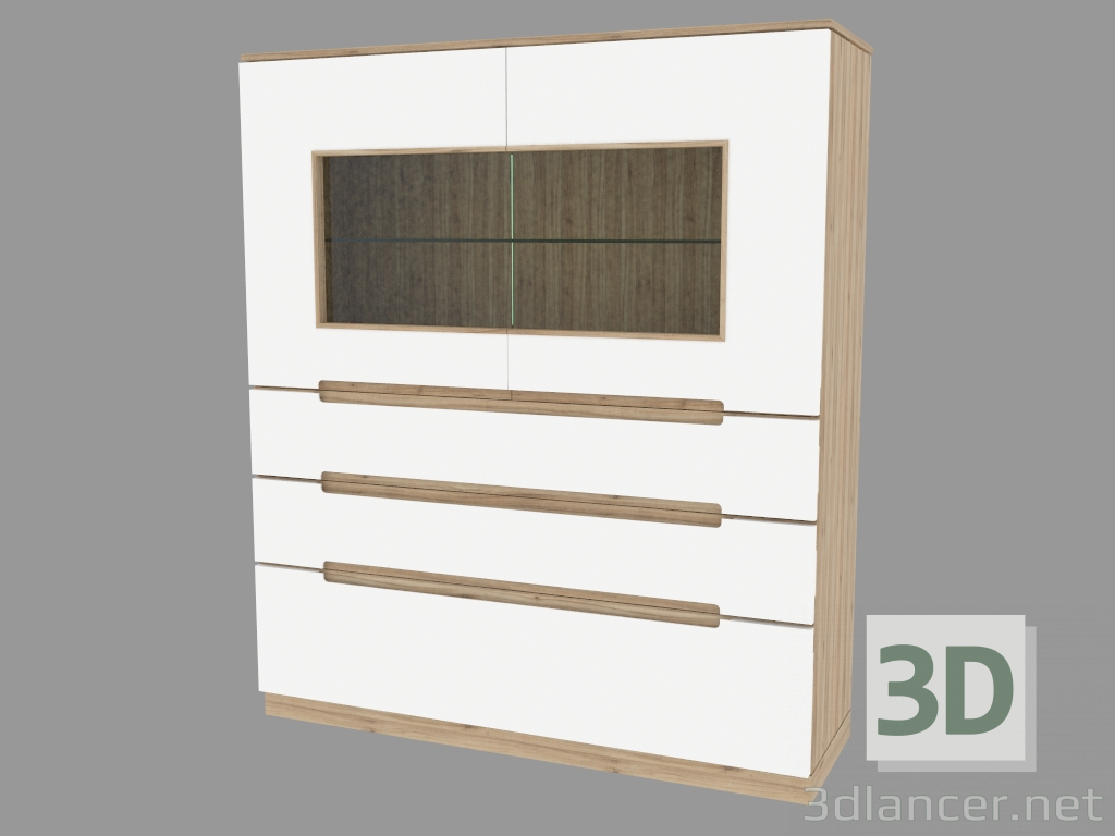 3D Modell Buffet hoch (5922-12) - Vorschau