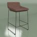 modello 3D Sedia semi-bar Comfy (marrone) - anteprima