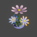 3d model flowers - preview