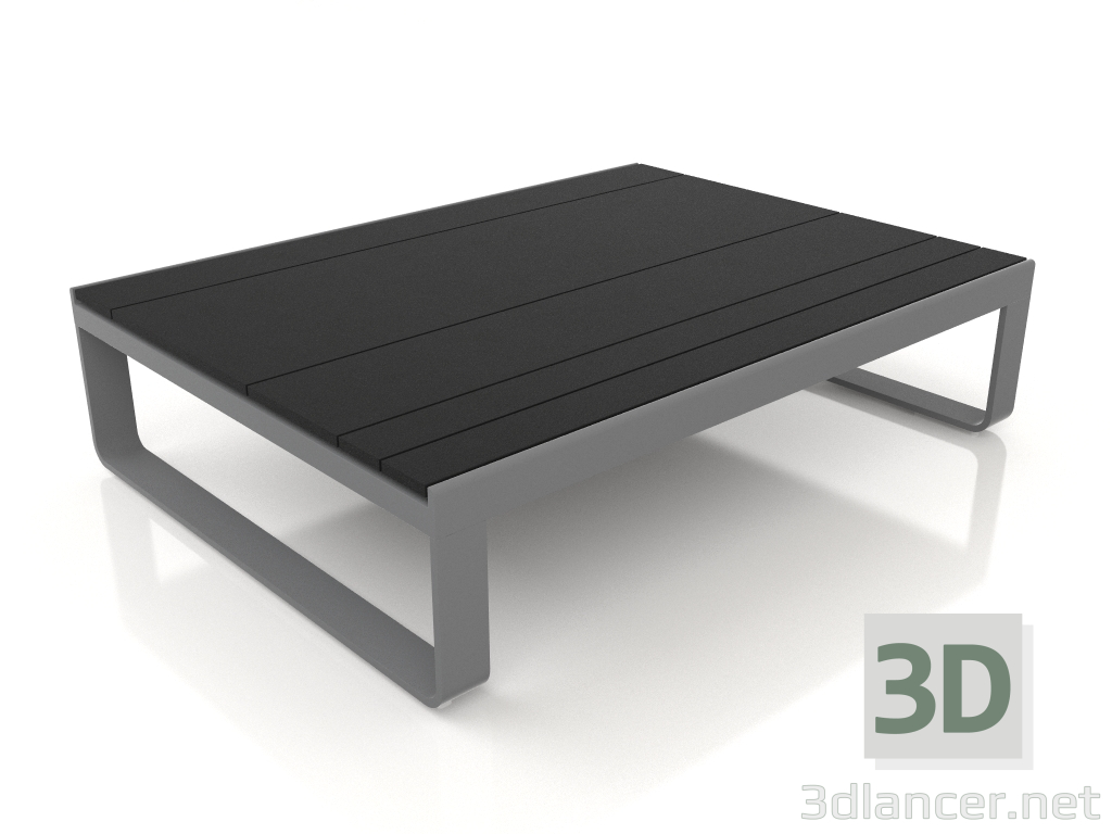 Modelo 3d Mesa de centro 120 (DEKTON Domoos, Antracite) - preview