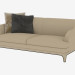 3D Modell Doppel-Ledersofa Oscar (208х98х83) - Vorschau