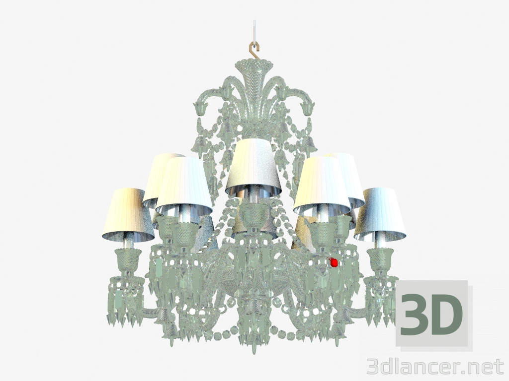 3d модель Люстра ZENITH CCL Lustre 12L 2 606 555 – превью