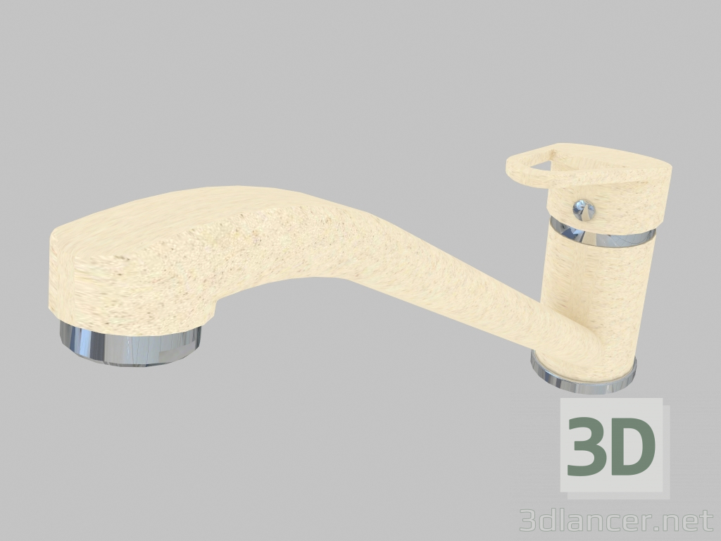 3d model Sink mixer - sand Nemezia (BEN 760M) - preview