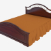 Modelo 3d Cama de casal (1770x1137x2097) - preview