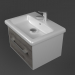 3d model Hanging sink - preview