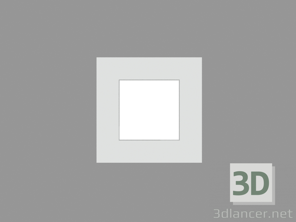 3D modeli Kaldırım lambası MINIZIP SQUARE (S7824N LED) - önizleme