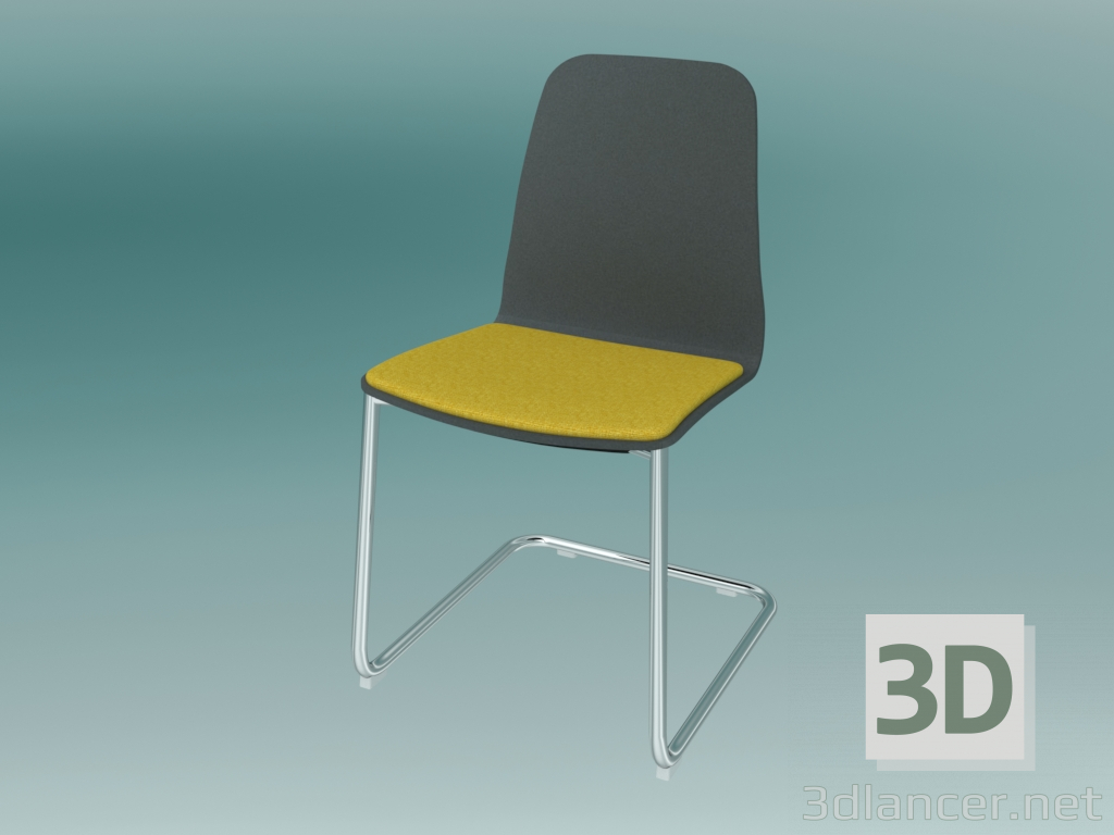 3d model Silla de visitante (K21VN1) - vista previa