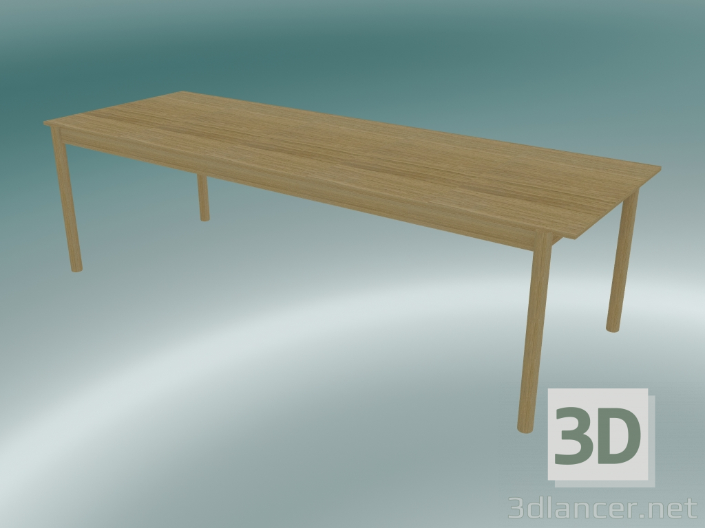 3D Modell Tisch Linear Wood (260х90 cm) - Vorschau