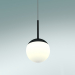 3d model Pendant lamp Eclypse (Black) - preview