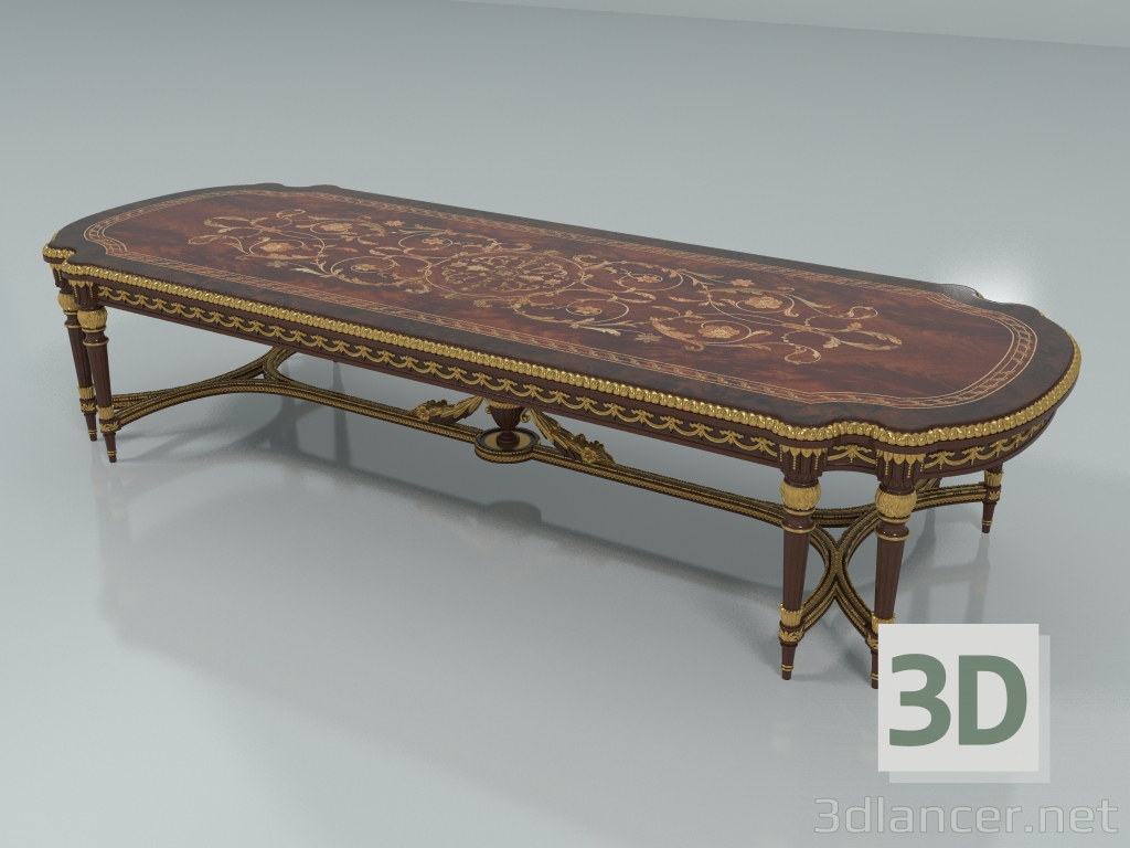 modèle 3D Table à manger (art. 14126) - preview