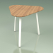 3D Modell Beistelltisch 010 (Metal Milk, Teak) - Vorschau