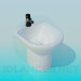 3d model Bidet - vista previa