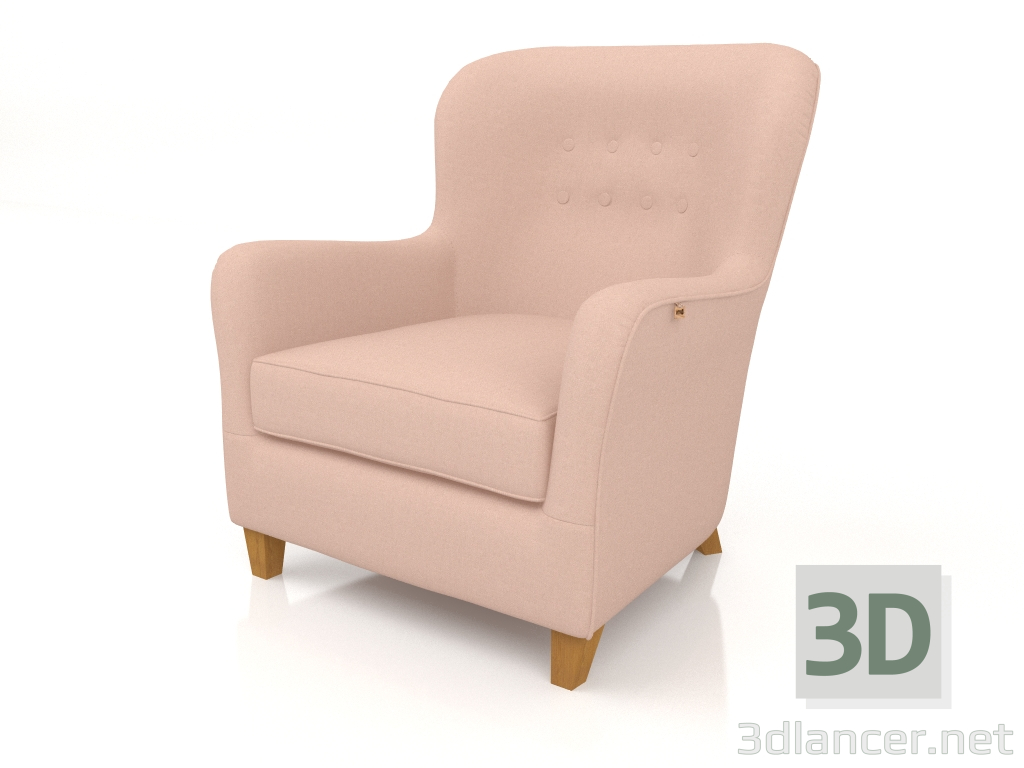 Modelo 3d cadeira noir - preview