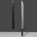 CUCHILLO JAPONÉS DE BAYONETA TIPO 30 | BAYONETA JAPONESA TIPO 30 3D modelo Compro - render