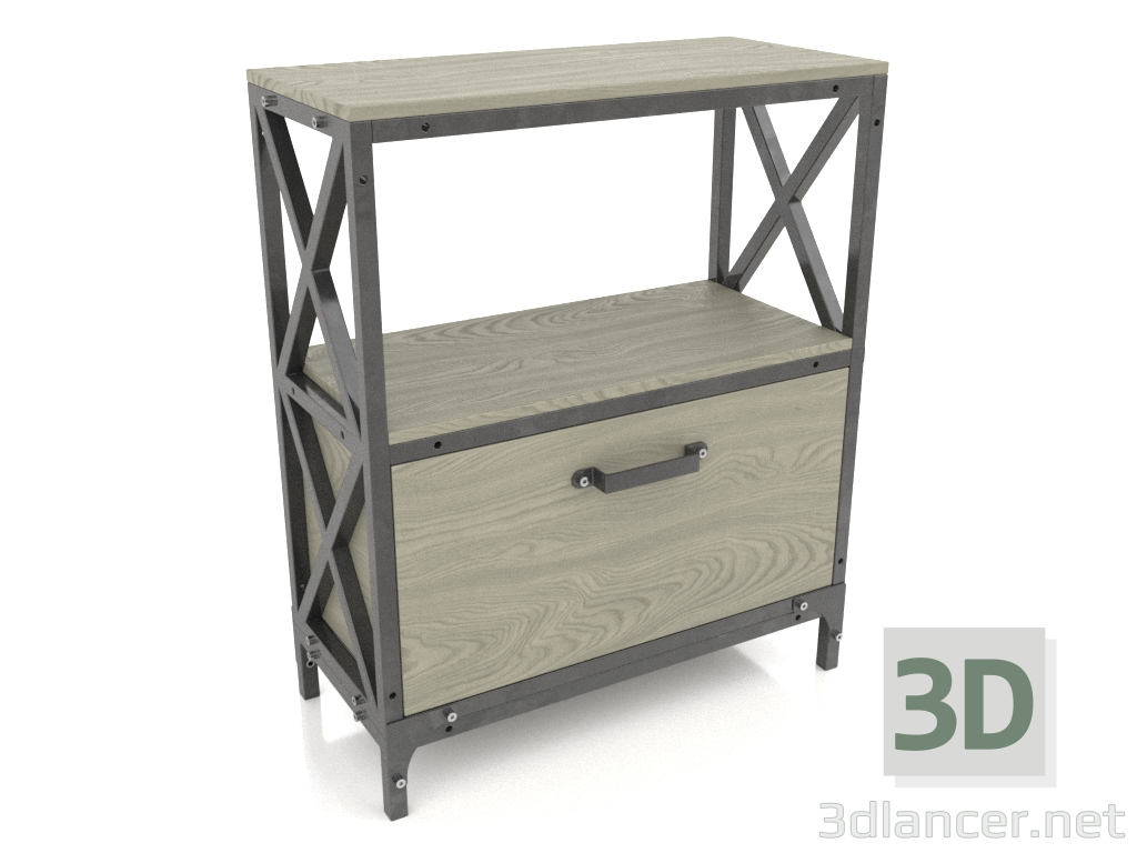 modello 3D Consolle (1 sezione) - anteprima