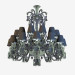 3d model Люстра ZENITH Black Chandelier 24L 2 606 898 - preview