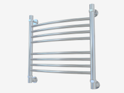 Heated towel rail Bohemia curved (500x500)