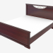 3d model Double bed (1570х1106х2097) - preview