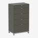 3D Modell Hochschrank CASE (IDC022004223) - Vorschau