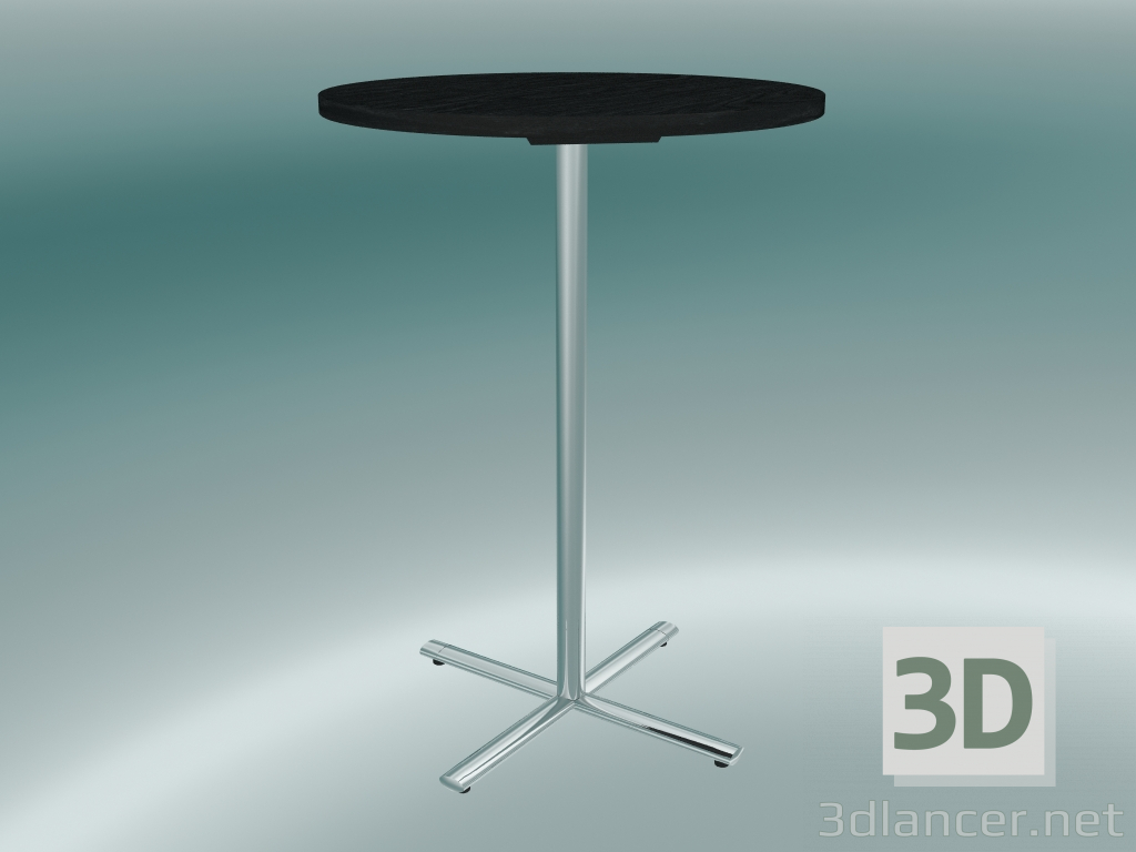 3d model Mesa de barra redonda (N 1050 mm, D 750 mm) - vista previa