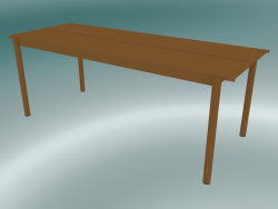 Aço Linear para Mesa (200 cm, Laranja Brunt)