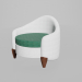 3d Armchair model buy - render