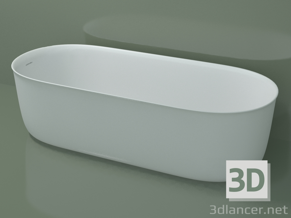 3d model Bathtub without skirting board (24HM1011, L 175, P 75, H 50 cm) - preview