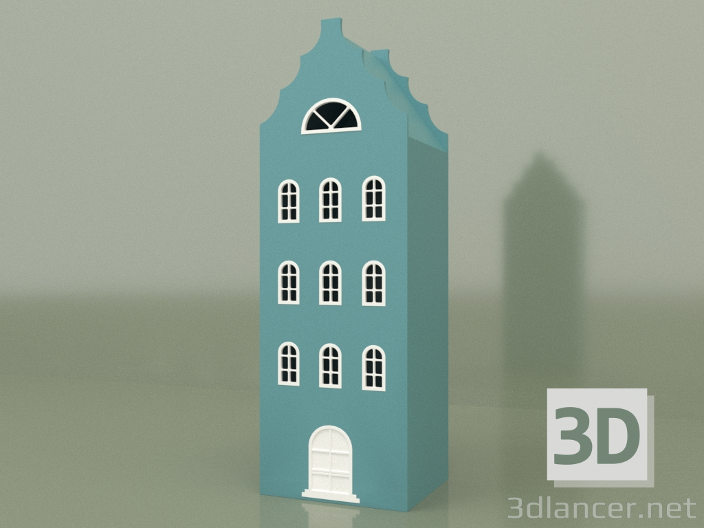 3D Modell Garderobenhaus XL-9 (Mussone) - Vorschau