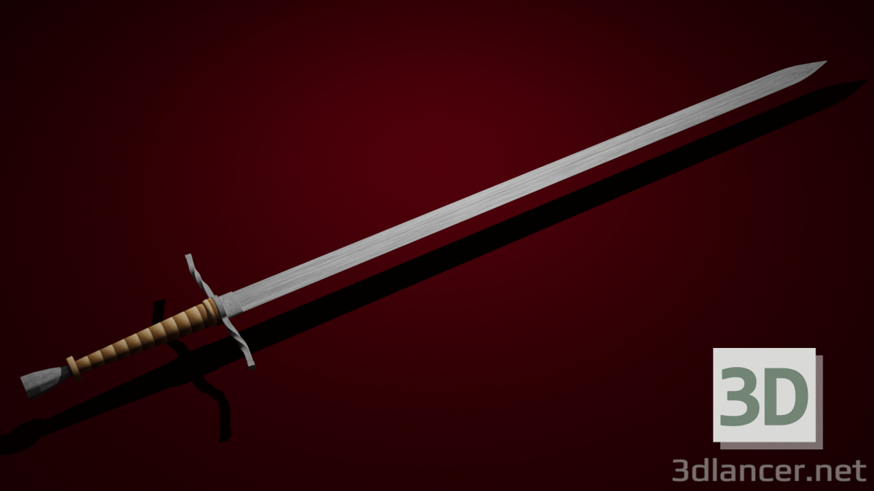 espada de brujo 3D modelo Compro - render