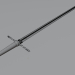 3d Witcher sword model buy - render