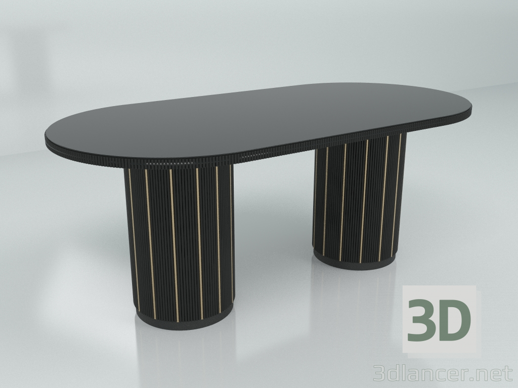 3d model Mesa de comedor S033 - vista previa