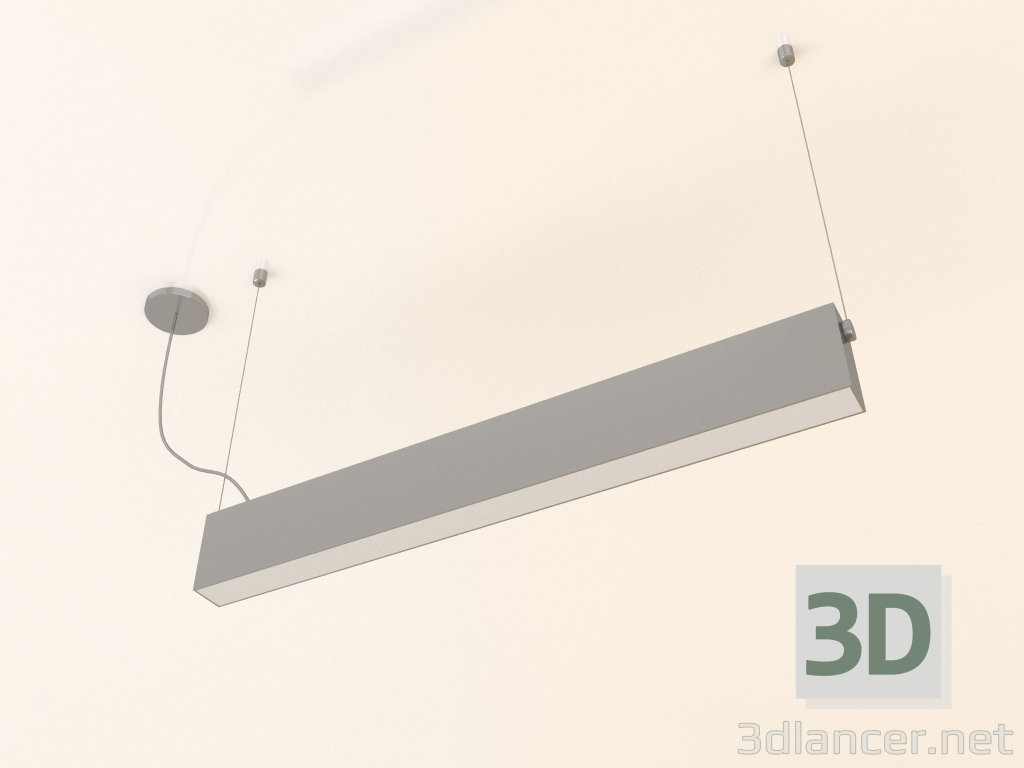 modello 3D Lampada a sospensione Slim Line Z 60 - anteprima