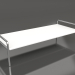 modèle 3D Table basse 153 avec plateau en aluminium (Blanc) - preview