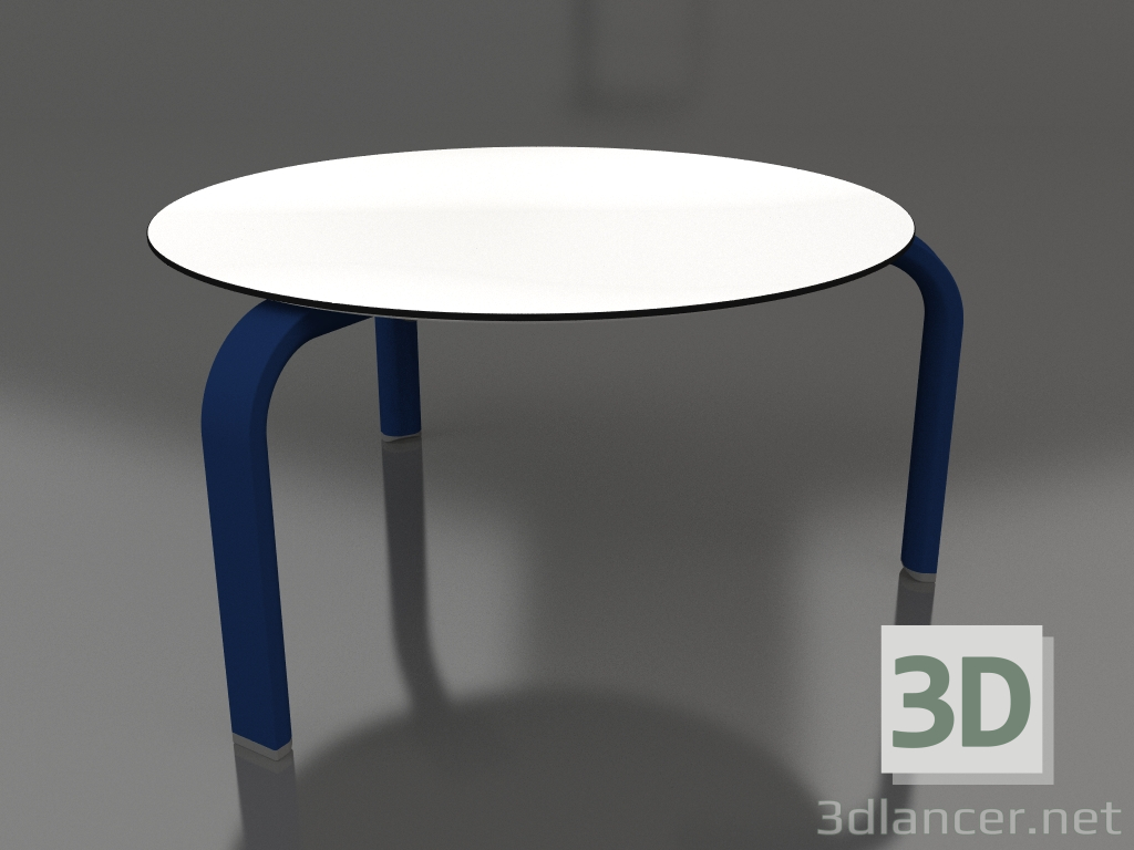 Modelo 3d Mesa de centro redonda Ø70 (azul noite) - preview