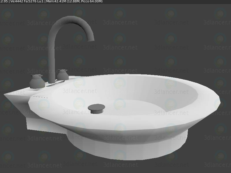 modello 3D di Lavello lavabo comprare - rendering